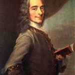François-Marie Arouet, known by his nom de plume, Voltaire (21 November 1694 – 30 May 1778)