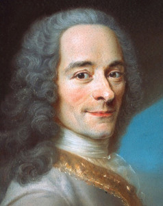 Voltaire Emilie du Chatelet Urania the Play